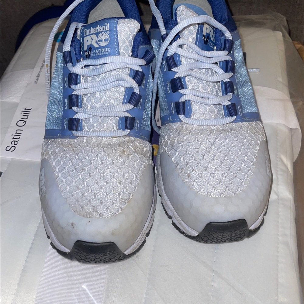 Timberland PRO Flex Knit Anti-Fatigue Technology Shoe Composite Safety Toe Sz 8M - Picture 6 of 7